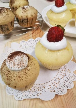 ふんわり蒸しパン♡プチケーキ風-レシピのメイン写真