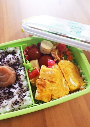 子供お弁当の隙間に！簡単卵焼きピック-レシピのメイン写真