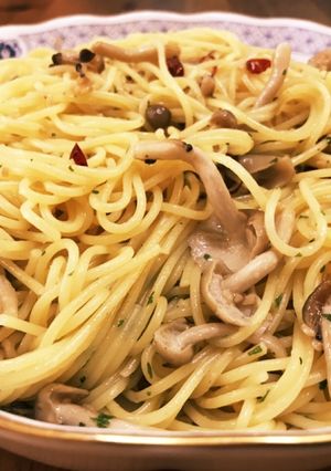 市販のソースで2倍おいしいペペロンチーノ-レシピのメイン写真