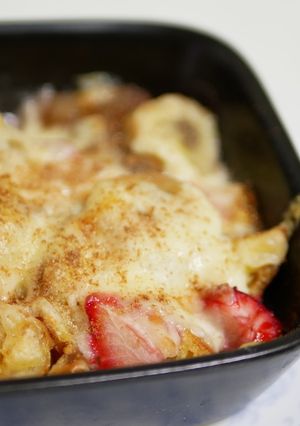 フレンチトーストのフルーツグラタン風-レシピのメイン写真
