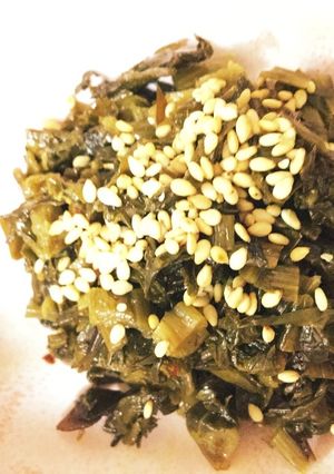 オリジナル昆布と高菜漬けの油炒め（辛口）-レシピのメイン写真