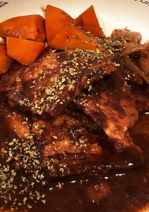赤ワイン仕立ての豚バラ角煮-レシピのメイン写真