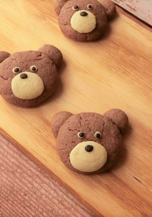 型なし★くまのデコクッキー-レシピのメイン写真