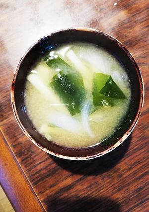 新玉ねぎとじゃがいもの減塩味噌汁★☆-レシピのメイン写真