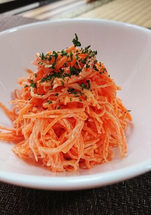 １本ペロリ★もりもり人参サラダ♪弁当惣菜-レシピのメイン写真