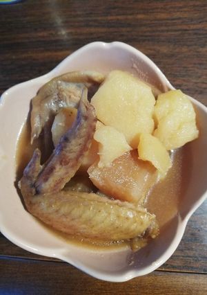鶏手羽先&根菜こってり煮★☆-レシピのメイン写真