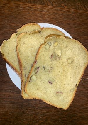 HBもっちもち抹茶入さつまいもパン-レシピのメイン写真