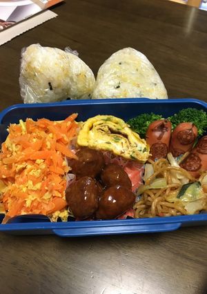 小学二年生お弁当 覚書-レシピのメイン写真