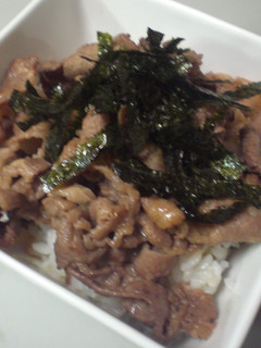 薄切り牛肉で☆ステーキ丼-レシピのメイン写真