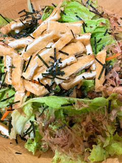 レタスと油揚げのサラダ-レシピのメイン写真