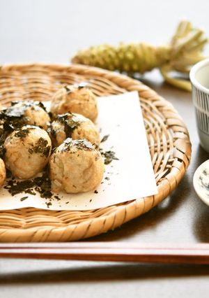 たこ焼き風「二八蕎麦焼き」-レシピのメイン写真