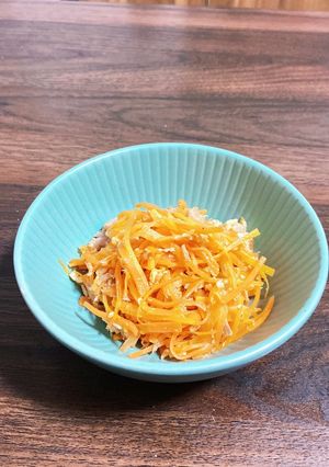 ツナと卵のにんじんしりしり-レシピのメイン写真