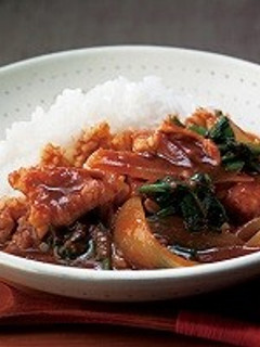 鶏肉とほうれん草のカレー-レシピのメイン写真