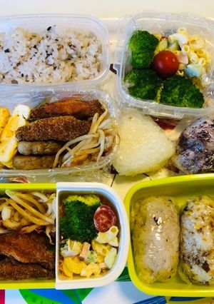 息子とママへのお弁当^_^190502-レシピのメイン写真