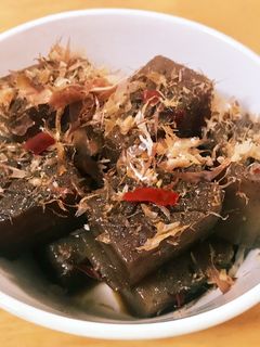 ピリ辛こんにゃく 炒め煮 雷こんにゃく-レシピのメイン写真