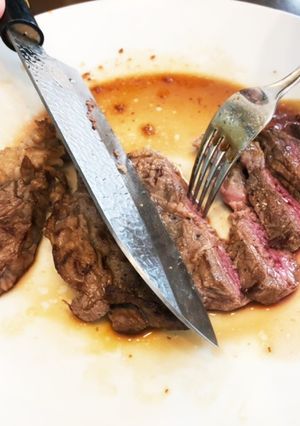 ビタントニオパニーニプレートでステーキ-レシピのメイン写真