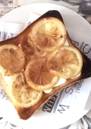 ハニーレモントースト♪-レシピのメイン写真