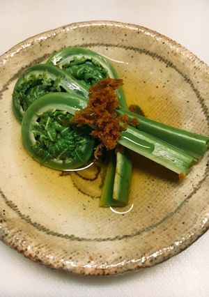 こごみのお浸し-レシピのメイン写真