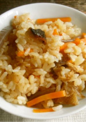極旨炊き込み油揚げ-レシピのメイン写真