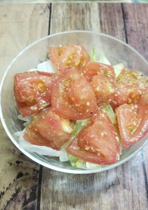 かんたんトマト冷菜-レシピのメイン写真