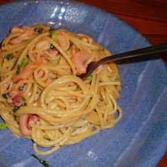 いかとめんたいこのパスタ。-レシピのメイン写真