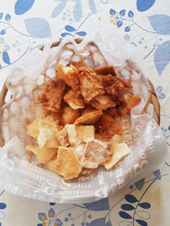 お餅で揚げせんべい-レシピのメイン写真
