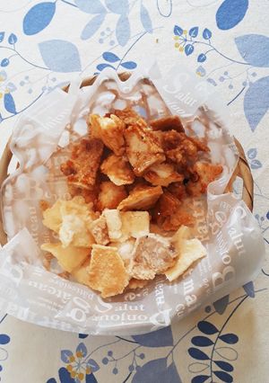 お餅で揚げせんべい-レシピのメイン写真