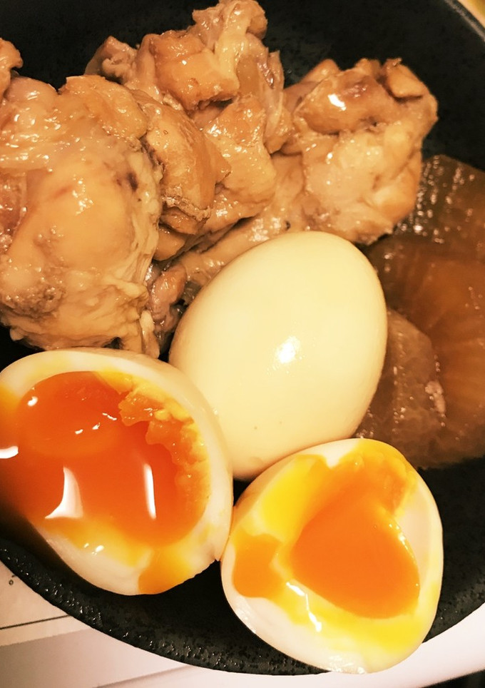 炊飯器で簡単！手羽元と大根の甘辛煮-レシピのメイン写真