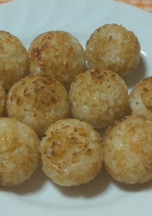 たこ焼き器で焼きおにぎり-レシピのメイン写真