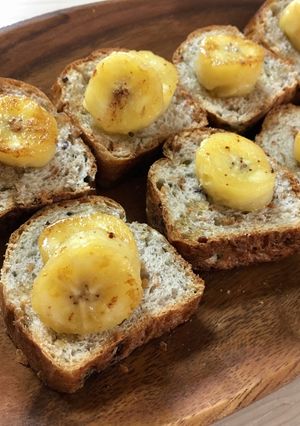 はちみつバナナトースト-レシピのメイン写真