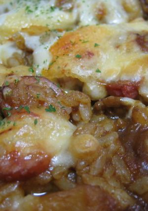 やみつき　ドライカレーピザ-レシピのメイン写真