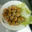 豚の野菜巻き