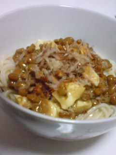 簡単♪納豆そうめん-レシピのメイン写真