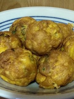 たこ焼き器でカニ缶卵焼き-レシピのメイン写真
