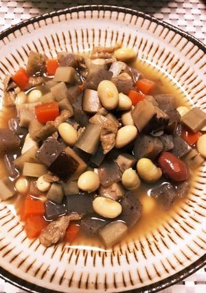根菜たっぷり五目煮-レシピのメイン写真