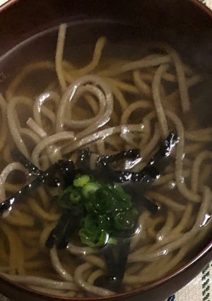 お出汁のきいたお蕎麦-レシピのメイン写真