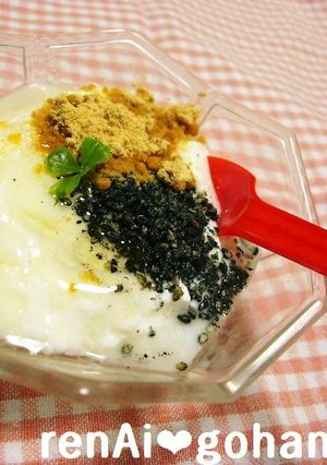 きなこゴマはちみつ❤ヨーグルト-レシピのメイン写真