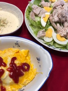 シーザーサラダ コストコ鶏胸肉活用-レシピのメイン写真