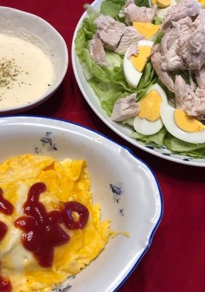 シーザーサラダ コストコ鶏胸肉活用-レシピのメイン写真
