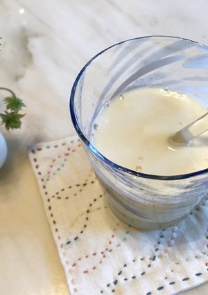 豆乳で、すっきりラッシー-レシピのメイン写真