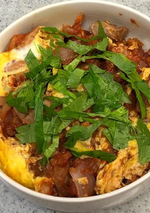 洋風親子丼-レシピのメイン写真
