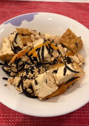 厚揚げと鶏ひき肉の炒め煮-レシピのメイン写真