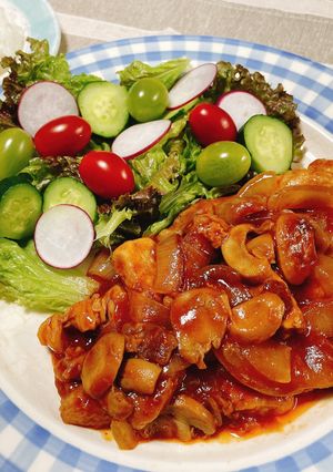 簡単❣洋食屋さんのポークチャップ🐷🍽-レシピのメイン写真