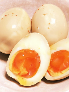 良い具合の半熟味付け玉子-レシピのメイン写真