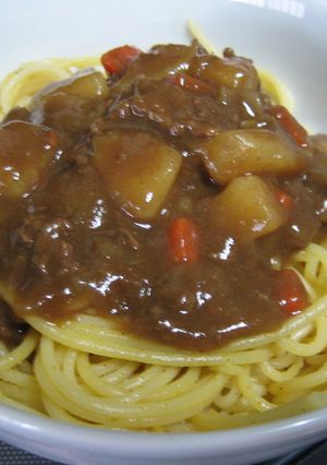 インディアンカレー(カレーパスタ)-レシピのメイン写真