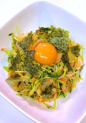 ★簡単★もやしと豆苗の無限キムチナムル-レシピのメイン写真