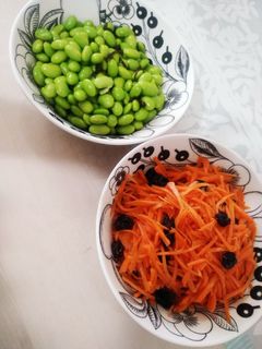 簡単に♪作りおきに♪枝豆の塩昆布あえ-レシピのメイン写真