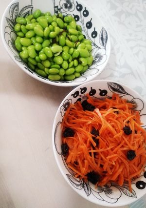 簡単に♪作りおきに♪枝豆の塩昆布あえ-レシピのメイン写真