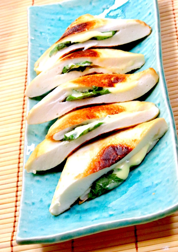 はんぺんの大葉とチーズのはさみ焼き-レシピのメイン写真