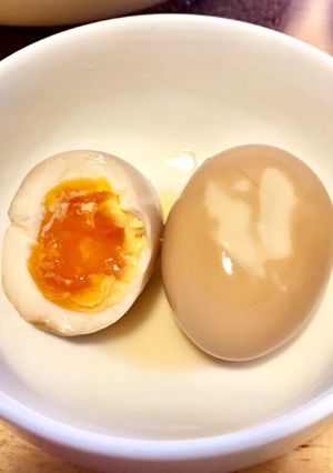 麺つゆとお酢だけ！カンタン味玉-レシピのメイン写真
